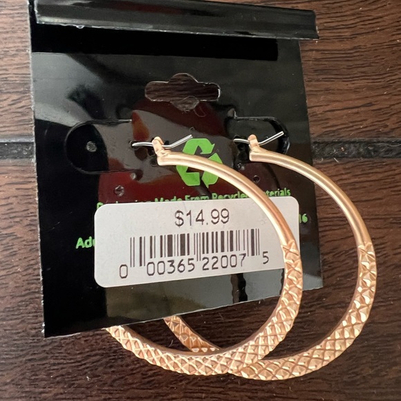 NWT- Hoops (costume jewelry) - Picture 2 of 2